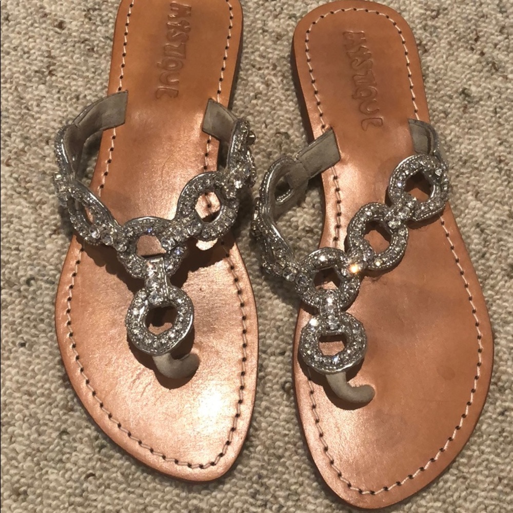 Mystique Sandals with Rhinestones